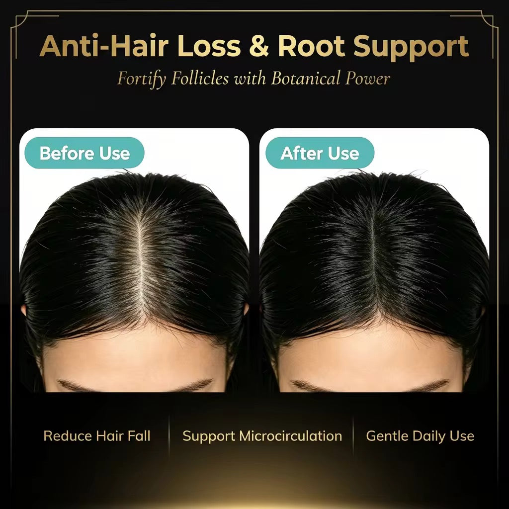 Strong long beautiful hair