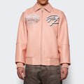 Men's Hip Hop Leather Bomber Jacket