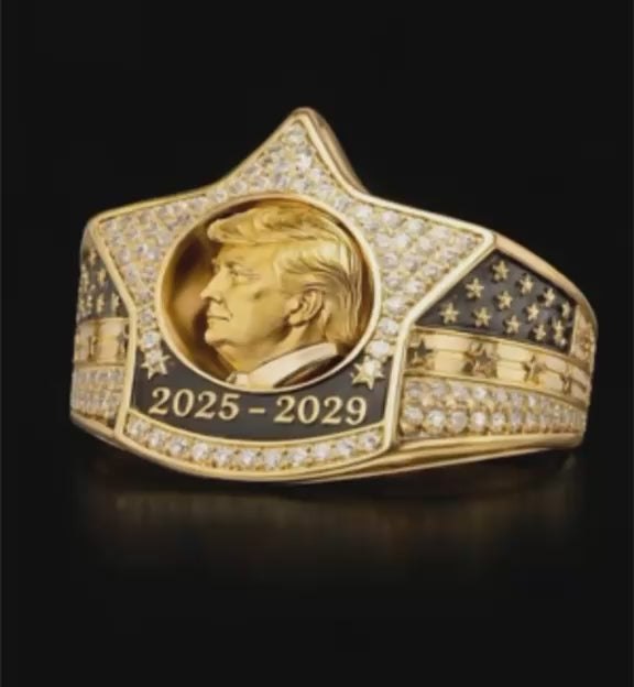 Donald trump pride ring
